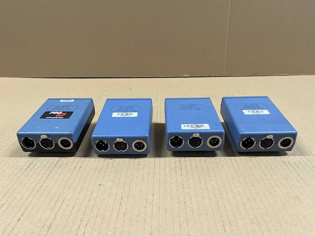 4 x asl ps19m intercom beltpack 1-channel - afbeelding 4 van  6