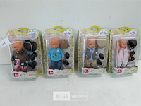4 x baby born popje 4 assorti - afbeelding 2 van  3