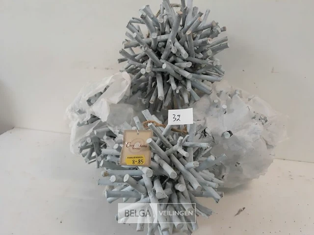 4 x bal uit takken 20 cm - afbeelding 3 van  3