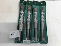 4 x betonboor heller 14-16-18-20 mm - afbeelding 2 van  3
