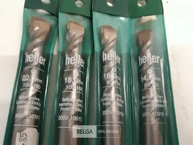 4 x betonboor heller 14-16-18-20 mm - afbeelding 3 van  3