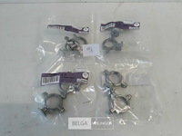 4 x beugel zamak 2 stuks voor buis 27mm - afbeelding 2 van  3