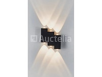 4 x bidirectionele led wandlamp – 6w – 3500k warm wit – ip54 – sw-45-3 - afbeelding 1 van  4