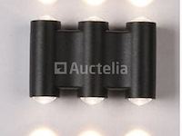 4 x bidirectionele led wandlamp – 6w – 3500k warm wit – ip54 – sw-47-3 - afbeelding 1 van  3
