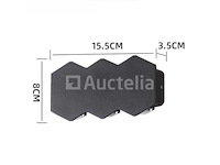 4 x bidirectionele led wandlamp – 6w – 3500k warm wit – ip54 – sw-51-3 - afbeelding 2 van  4