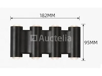 4 x bidirectionele led wandlamp – 8w – 3500k warm wit – ip54 – sw-47-4 - afbeelding 3 van  3