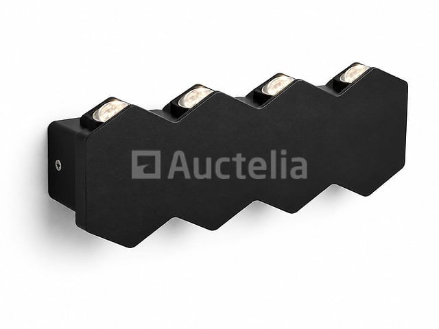 4 x bidirectionele led wandlamp – 8w – 3500k warm wit – ip54 – sw-51-4 - afbeelding 2 van  4