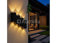 4 x bidirectionele led-wandlampen – 8w – 3500k – model sw 45-4 - afbeelding 3 van  3