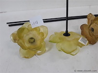 4 x bloem pvc op prikker - afbeelding 2 van  2