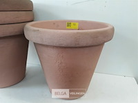 4 x bloempot rond dia 40 cm h 35 cm - afbeelding 3 van  3