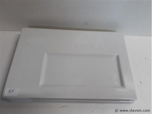 4 x bord met verdeling - afbeelding 2 van  2