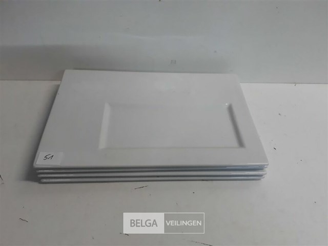 4 x bord met verdeling - afbeelding 2 van  3