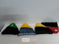 4 x borstel zonder steel