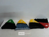 4 x borstel zonder steel