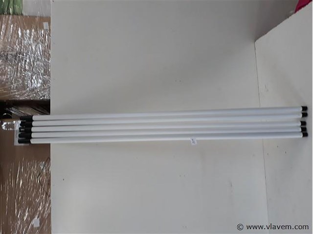4 x borstelsteel 1,2m metaal - afbeelding 1 van  2