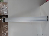 4 x borstelsteel 1,2m metaal - afbeelding 1 van  2