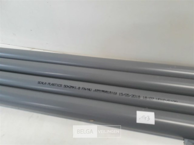 4 x buis pvc 2m 50mm - afbeelding 1 van  3