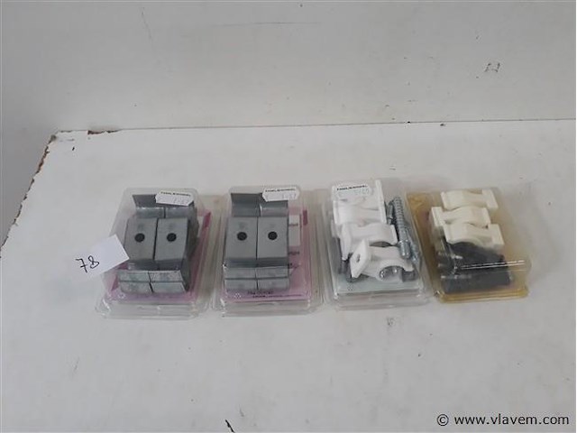 4 x buisbeugels mix 16 mm - afbeelding 1 van  2