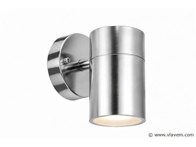 4 x buiten wandlamp gu10 – mat chroom – ip44 – manolya-1 - afbeelding 2 van  5
