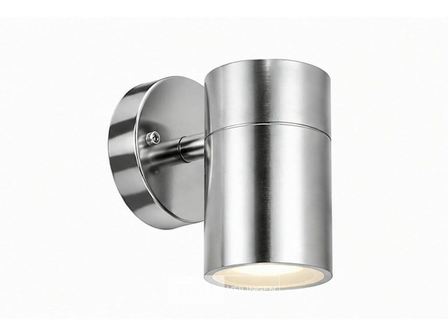 4 x buiten wandlamp gu10 – mat chroom – ip44 – manolya-1 - afbeelding 3 van  6