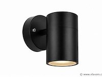 4 x buiten wandlamp gu10 – zwart – ip44 – manolya-1 - afbeelding 2 van  5