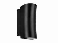 4 x buiten wandlamp up & down – gu10 – zwart – ip44 – safari - afbeelding 4 van  14