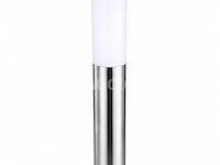 4 x buitenlamp tuinpaal – e27 – chroom – ip44 – 500mm – defne-4 - afbeelding 4 van  5