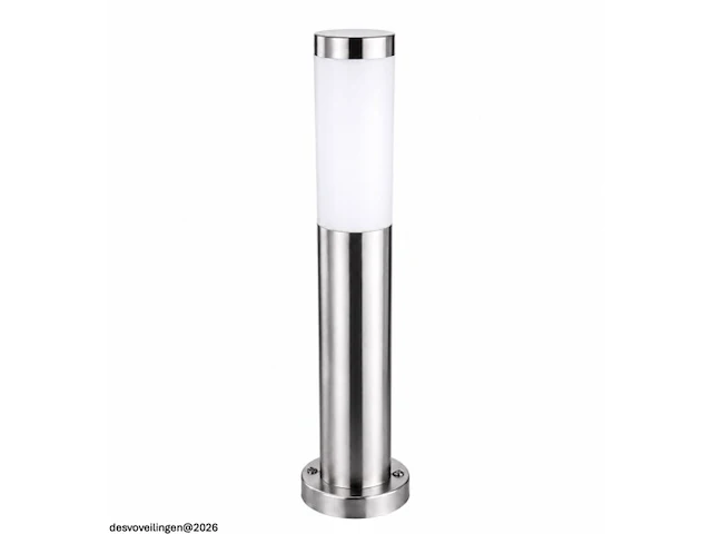 4 x buitenlamp tuinpaal – e27 – chroom – ip44 – 500mm – defne-4 - afbeelding 3 van  6