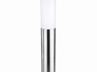 4 x buitenlamp tuinpaal – e27 – chroom – ip44 – 500mm – defne-4 - afbeelding 3 van  6