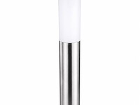 4 x buitenlamp tuinpaal – e27 – chroom – ip44 – 500mm – defne-4 - afbeelding 2 van  5