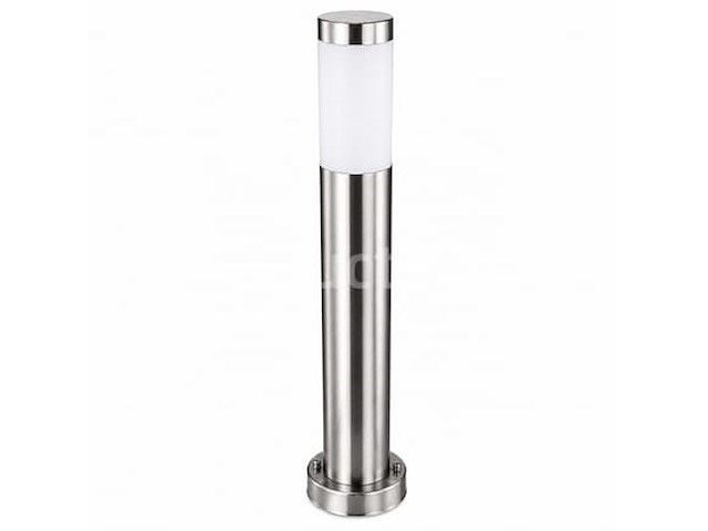 4 x buitenlamp tuinpaal – e27 – chroom – ip44 – 800mm – defne-5 - afbeelding 5 van  5