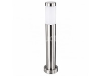 4 x buitenlamp tuinpaal – e27 – chroom – ip44 – 800mm – defne-5 - afbeelding 5 van  5