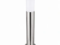 4 x buitenlamp tuinpaal – e27 – chroom – ip44 – 800mm – defne-5 - afbeelding 3 van  6