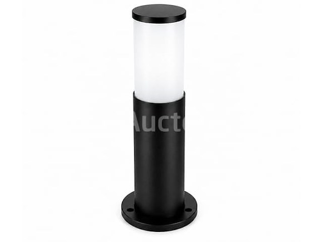 4 x buitenlamp tuinpaal – e27 – zwart – ip44 – 300mm – kavak-3 - afbeelding 4 van  5
