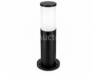 4 x buitenlamp tuinpaal – e27 – zwart – ip44 – 300mm – kavak-3 - afbeelding 4 van  5