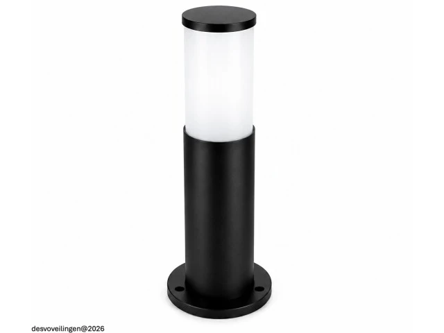 4 x buitenlamp tuinpaal – e27 – zwart – ip44 – 300mm – kavak-3 - afbeelding 3 van  6