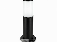 4 x buitenlamp tuinpaal – e27 – zwart – ip44 – 300mm – kavak-3 - afbeelding 3 van  6