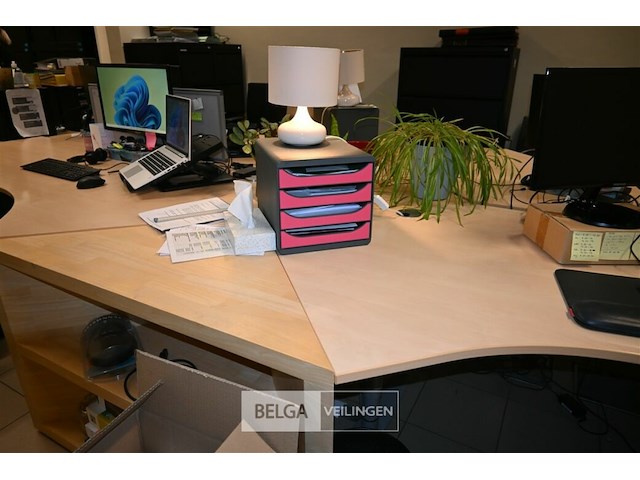 4 x bureau in kruisvorm - afbeelding 2 van  10