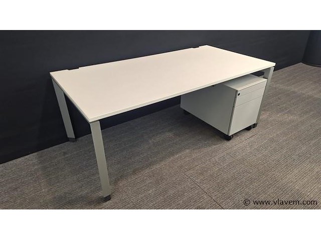 4 x bureau steelcase met ladenblok - afbeelding 4 van  11