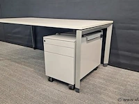 4 x bureau steelcase met ladenblok - afbeelding 5 van  11