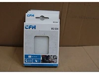 4 x cfh voorzetruit kleurloos (90 x 110 mm)