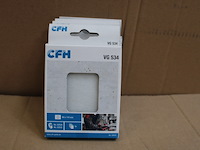 4 x cfh voorzetruit kleurloos (90 x 110 mm) - afbeelding 1 van  1