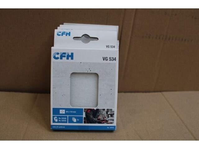 4 x cfh voorzetruit kleurloos (90 x 110 mm) - afbeelding 2 van  2