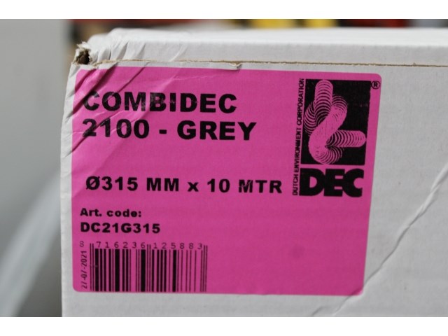 4 x combidec 2100 ø315 – 10 meter - afbeelding 1 van  1