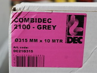 4 x combidec 2100 ø315 – 10 meter - afbeelding 2 van  2