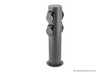 4 x cortona buiten kolom 4 x schuko zwart - afbeelding 4 van  6
