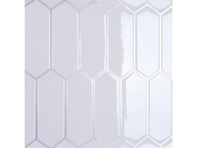 4 x cre8tive witte zelfklevende 3d wandtegels (16 stuks/pak) - afbeelding 1 van  4