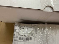 4 x dozen inox bouten - afbeelding 3 van  5