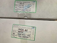 4 x dozen inox bouten - afbeelding 4 van  5