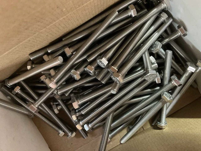 4 x dozen inox bouten - afbeelding 5 van  5
